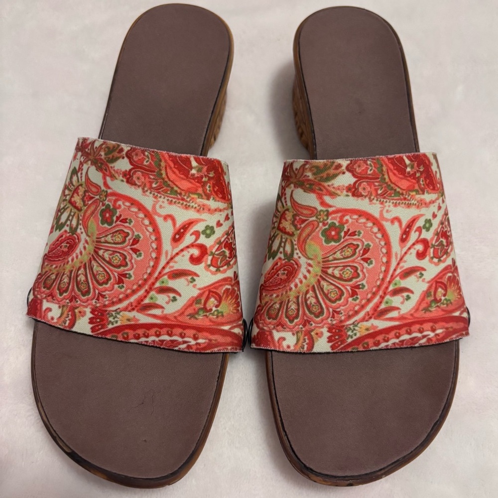 Onesole Corky Leisure Soft Step Wedge Sandals--EUC--6 - Picture 3 of 14